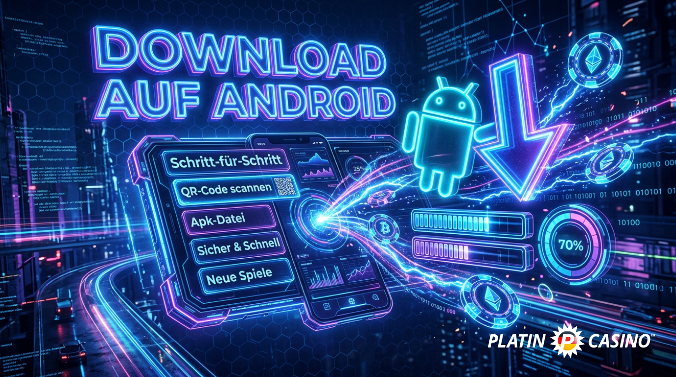Spielen Sie mit der Platin Casinos Mobile App auf Android