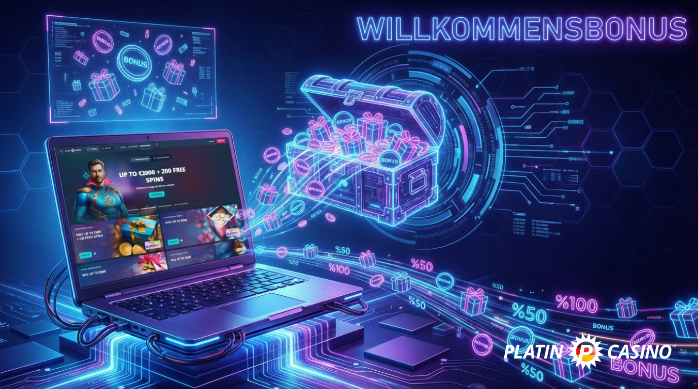 Nachdem Sie sich im Platin Casino registriert haben, erhalten Sie einen Bonus