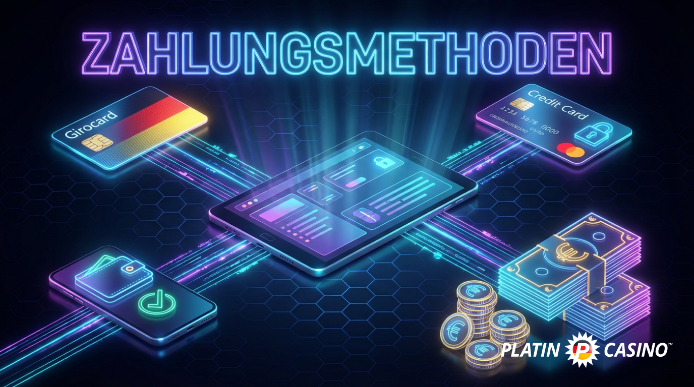 Es gibt viele Zahlungsmethoden im Platin Casino